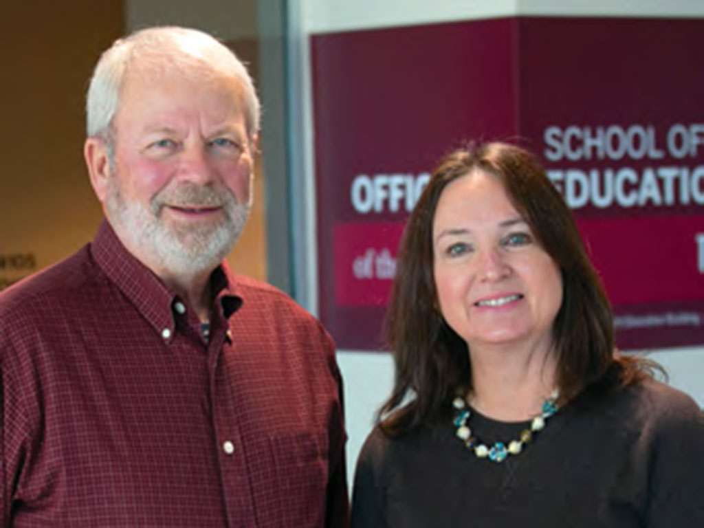 Ted Hasselbring and Stacy Morrone