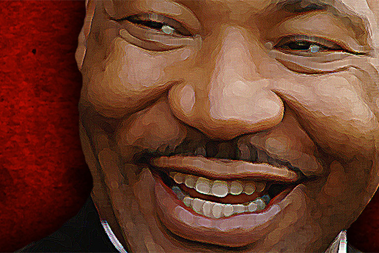 MLK stylized image